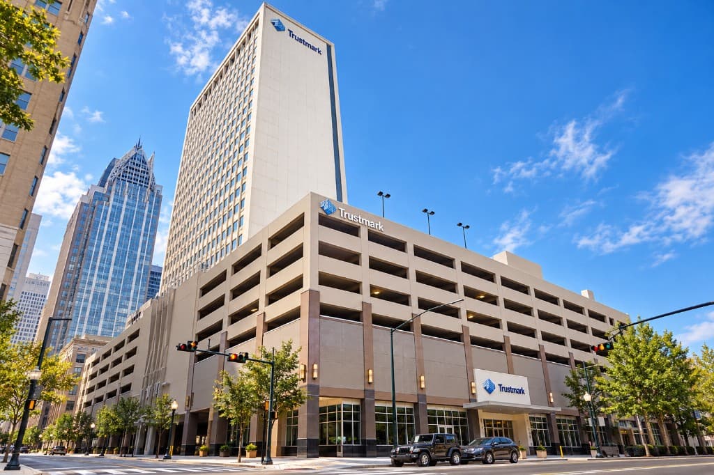 Brock & Stout Mobile office in the Trustmark Building